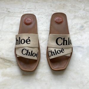 Women's Woody Logo Slide Sandals size 39